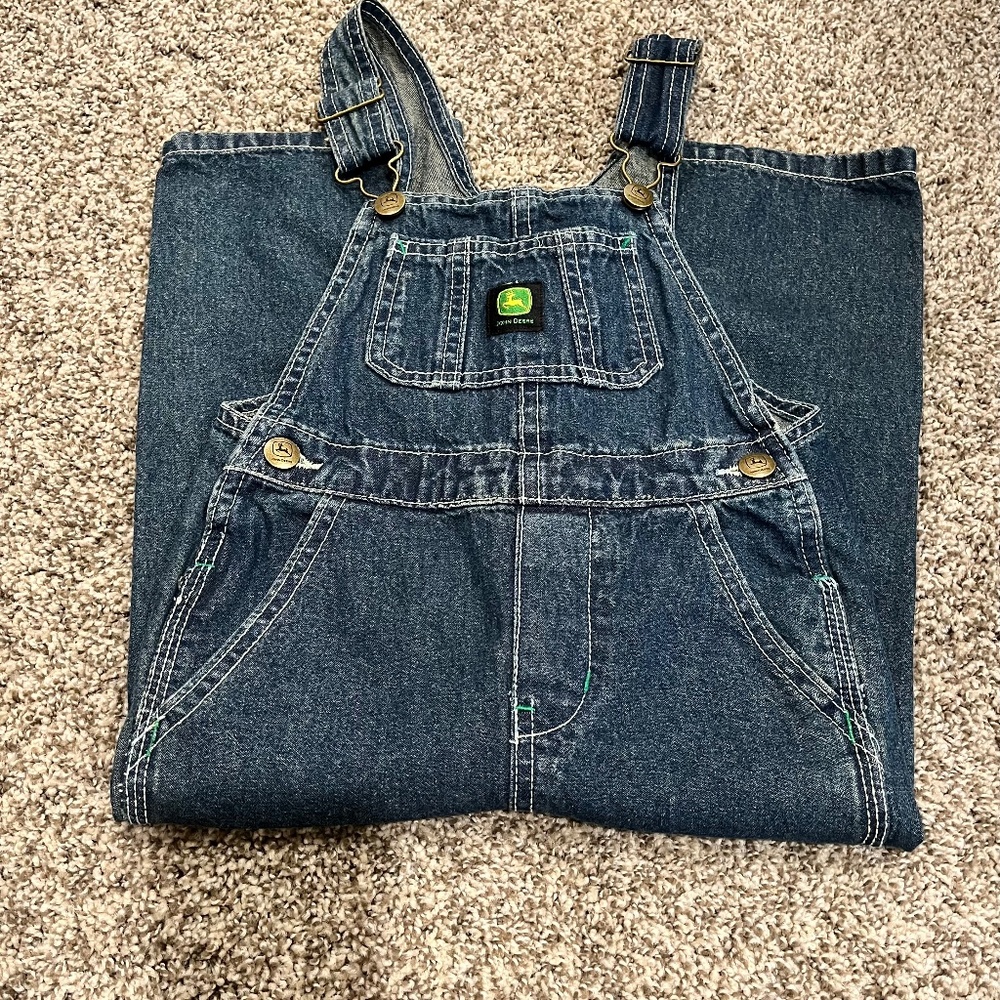 3T boys John Deere Overalls